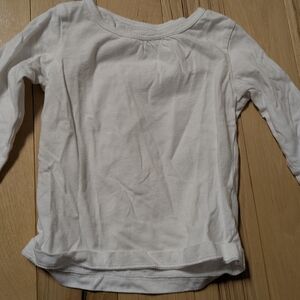 Carter's Soft White Long Sleeve Tee